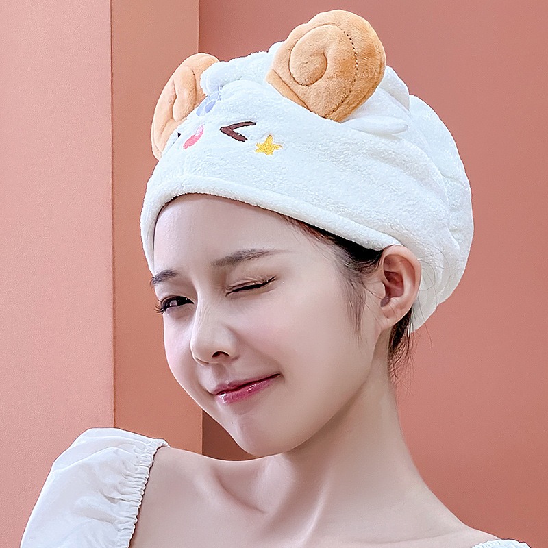 Cute Kawaii Sheep Dry Hair Cap - Golf Towel review and price
