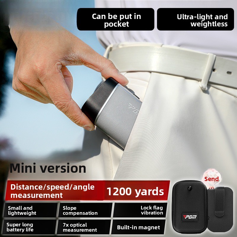 Golf Rangefinder Mini Pocket E - Golf Rangefinder review and price