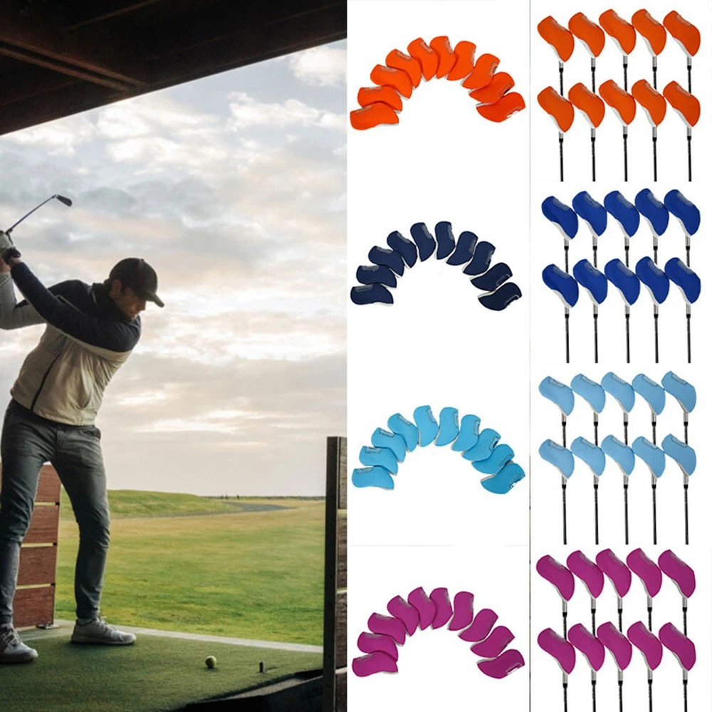 Clear Visible Head Covers 10Pc - Golf Clubs review and price