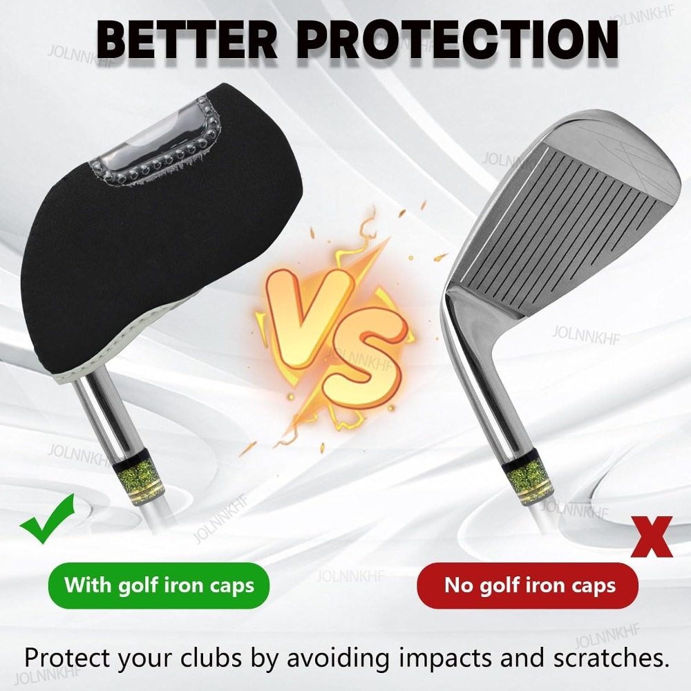 Clear Visible Head Covers 10Pc - Golf Clubs review and price