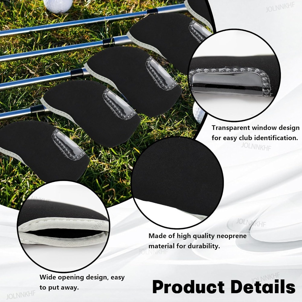 Clear Visible Head Covers 10Pc - Golf Clubs review and price
