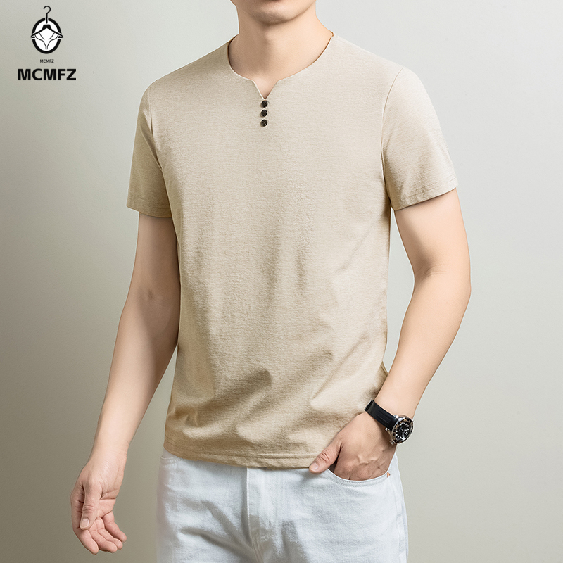 Mens Basic Henley T Shirt Comf - Golf Tees review and price