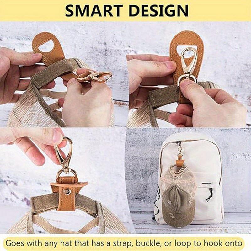 Hat Clip Leather Portable  Gol - Golf Gloves review and price