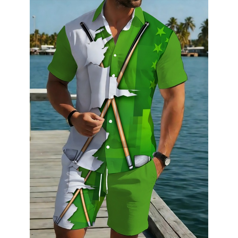 Men's Lightweight Casual Green - Golf Clubs review and price