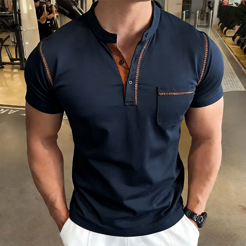 New Summer Men's Henry Collar  - Golf Tees review and price